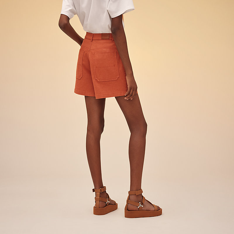 Denim shorts | Hermès Singapore
