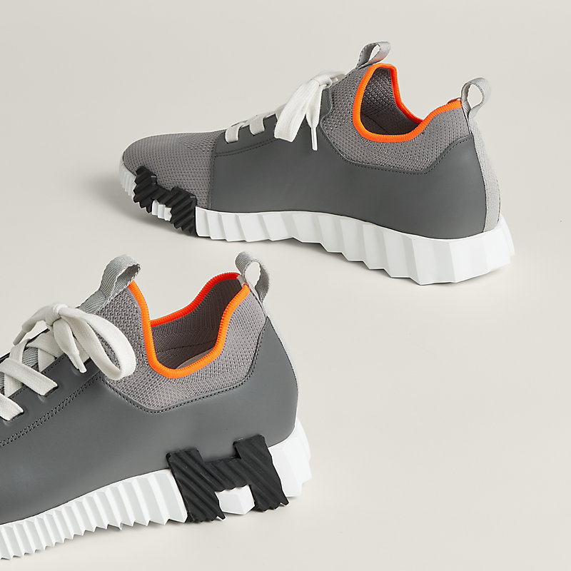 Grey orange sneakers online