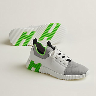 white hermes sneakers