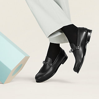 エルメス デスティン デニム ローファー Destin loafer | Hermès USA