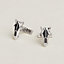 Destrier cufflinks, View: Worn, worn, view 1 of 1