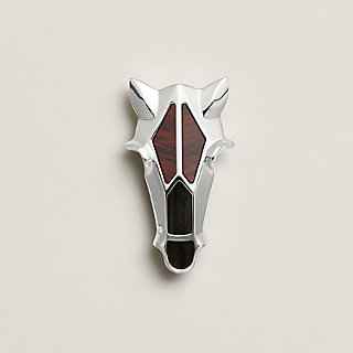 【お洒落なワンポイント☆】HERMES ブローチ Destrier Minerale Destrier Minerale brooch | Hermès Finland