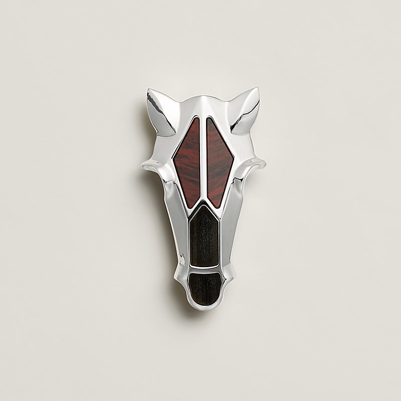 【新作】HERMES Destrier Minerale ブローチ Destrier Minerale brooch | Hermès Finland