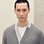 "Detail colore" buttoned cardigan, View: Worn, worn, view 4 of 5