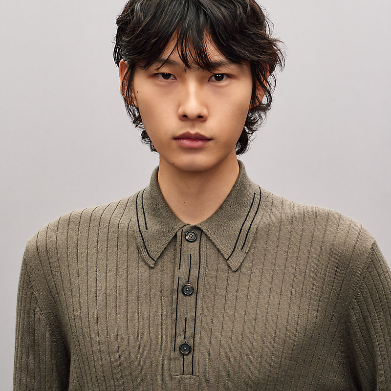 "Detail Etriviere Alpaga" polo shirt, View: , view 4 of 5