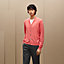 "Detail H" buttoned cardigan, View: Worn, worn, view 2 of 5