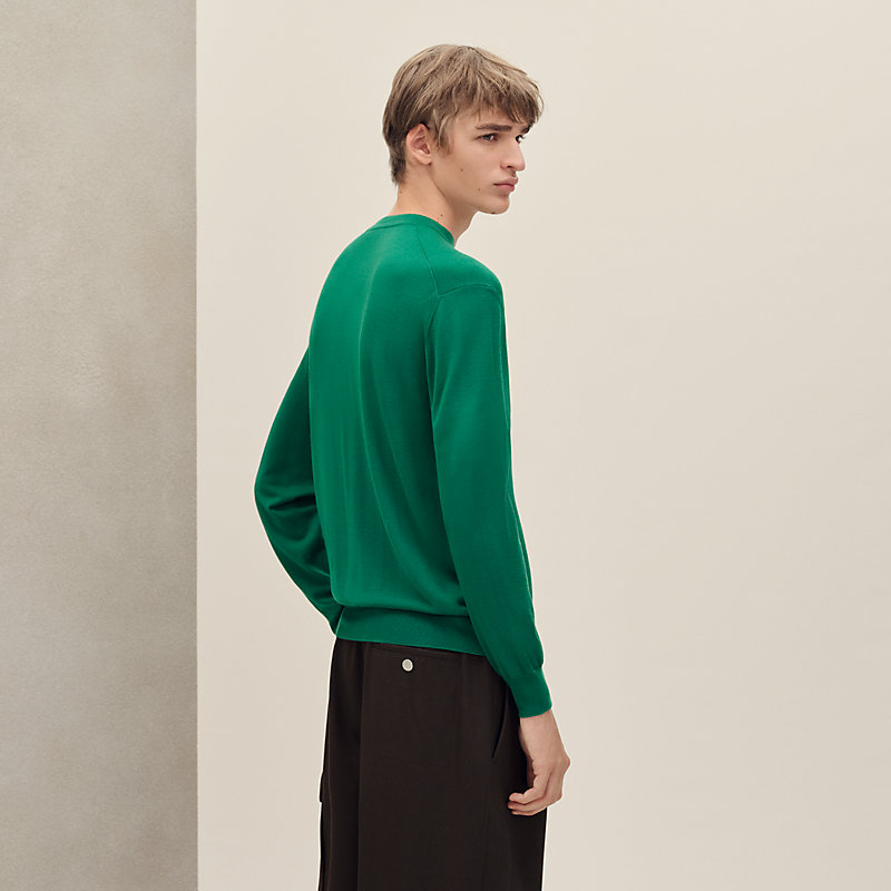 "Detail H" crewneck sweater