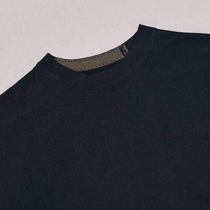 "Detail H" crewneck sweater