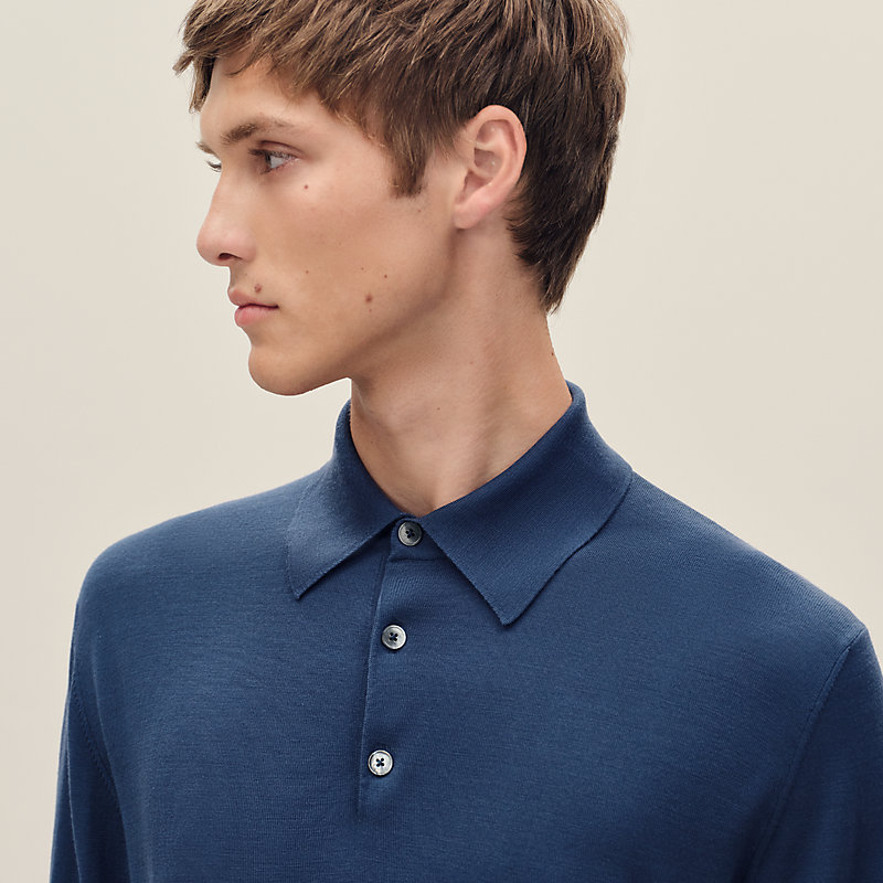 トップス 00s HERMES Skipper Polo Shirt archive H