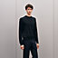 “Detail H” 크루넥 스웨터, 보기: 이미지: 제품 착용 이미지, worn, 2개 중 5번째 보기