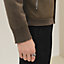 "Devant cuir" buttoned jacket, View: Worn, worn, view 5 of 5
