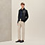 "Devant cuir" buttoned jacket, View: Worn, worn, view 1 of 6