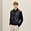"Devant cuir" buttoned jacket, View: Worn, worn, view 2 of 6