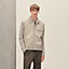 "Devant cuir" buttoned jacket, View: Worn, worn, view 2 of 6