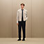 "Devant cuir" buttoned jacket, View: Worn, worn, view 1 of 7