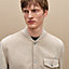 "Devant cuir" buttoned jacket, View: Worn, worn, view 5 of 7