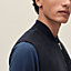 "Devant cuir" sleeveless jacket, View: Worn, worn, view 6 of 6