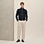 "Devant cuir" zipped jacket, View: Worn, worn, view 1 of 6