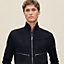 "Devant cuir" zipped jacket, View: Worn, worn, view 4 of 6