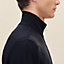 "Devant cuir" zipped jacket, View: Worn, worn, view 5 of 6