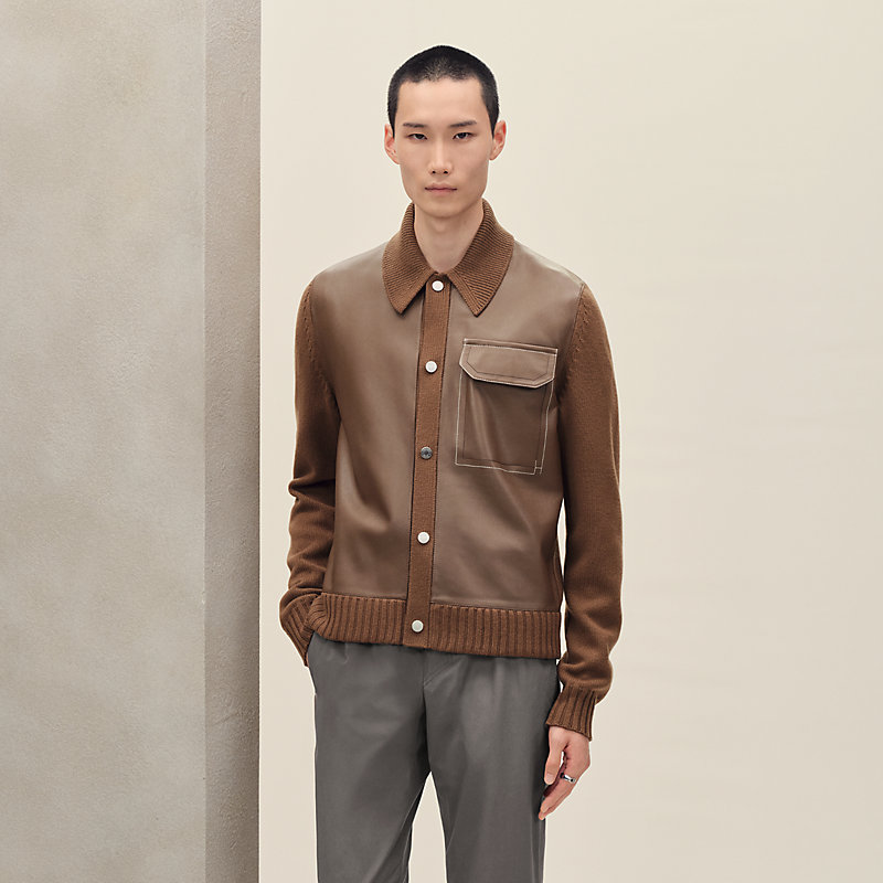 "Devant cuir"夾克