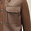 "Devant cuir"夾克, 檢視: 佩戴, worn, 檢視共6張圖片的第6張