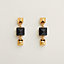 View: front, Disco Faubourg earrings