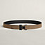 Dive So Black belt buckle & Reversible leather strap 32&nbsp;mm, View: , view 1 of 2