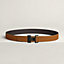 Dive So Black belt buckle & Reversible leather strap 32&nbsp;mm, View: , view 2 of 2