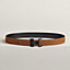 Dive So Black belt buckle & Reversible leather strap 32&nbsp;mm, View: , view 2 of 2