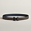Dive So Black belt buckle & Reversible leather strap 32&nbsp;mm, View: , view 2 of 2