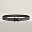 Dive So Black belt buckle & Reversible leather strap 32&nbsp;mm, View: , view 2 of 2