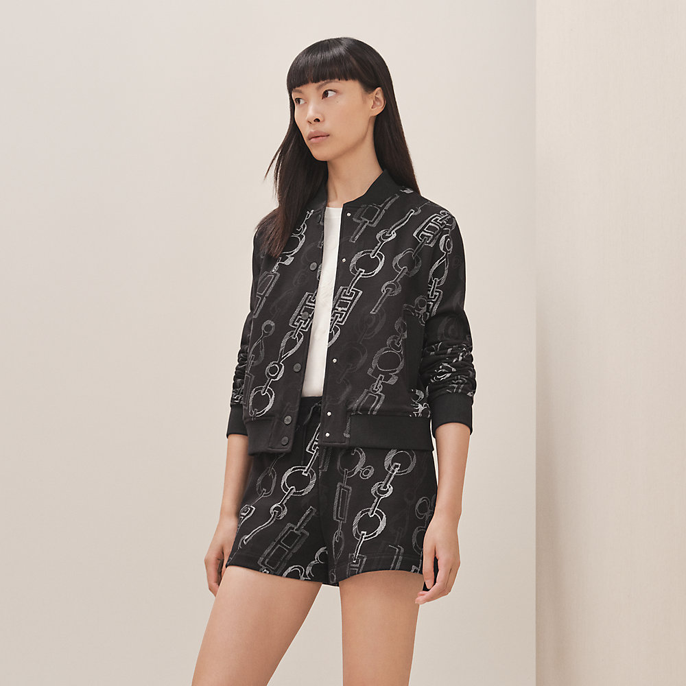 Monogram Jacquard Bomber Jacket - Women - Ready-to-Wear