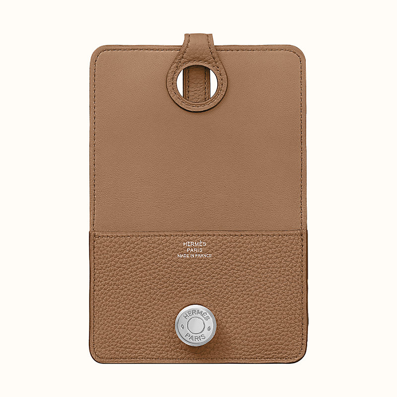 hermes dogon card case