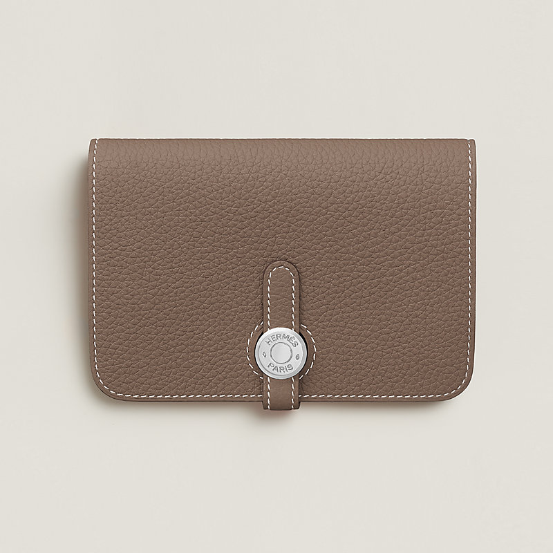 HERMES dogon compactブラウン Hermes Dogon Compact Wallet | eBay