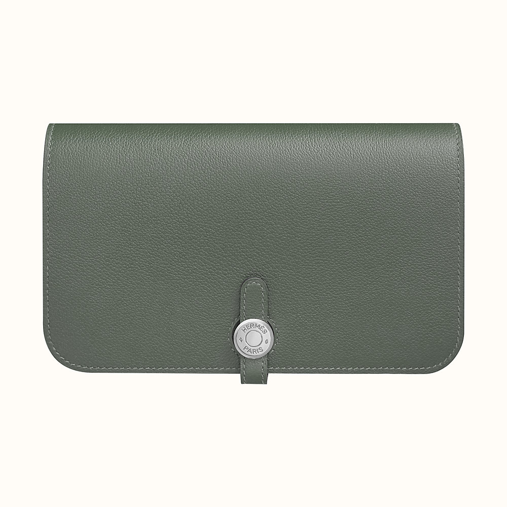 hermes wallet grey