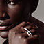 Doppelter Ring Hermès Clou d'H, Ansicht: Getragene Ansicht, worn, Ansicht 3 von 3