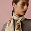 Double D Sangle scarf ring, View: Worn, worn, view 2 of 3
