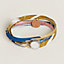 Double tour silk bracelet, View: front, front, view 1 of 5