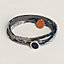 Double tour silk bracelet, View: front, front, view 5 of 5