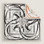 Doubleface-Seidentuch 140 La Promenade du Matin Bandana, Ansicht: Flache Ansicht, flat, Ansicht 2 von 5