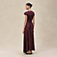 Draped dress with jewel detail, View: Worn, worn, view 4 of 8