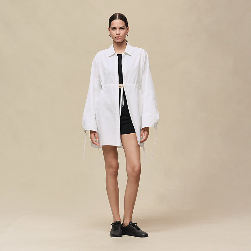 Drawstring shirt | Hermès USA