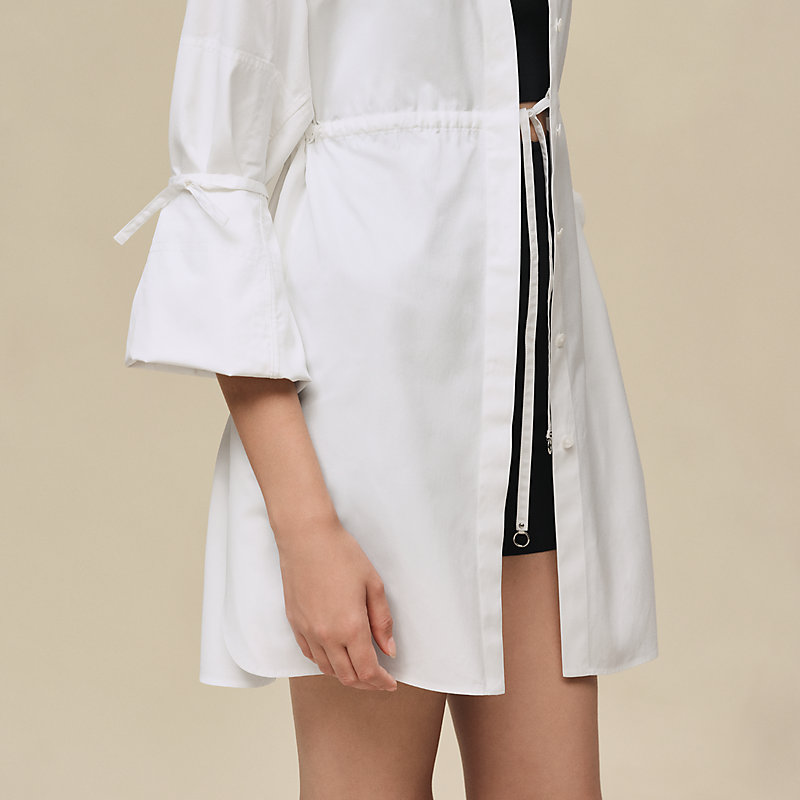Drawstring shirt | Hermès USA