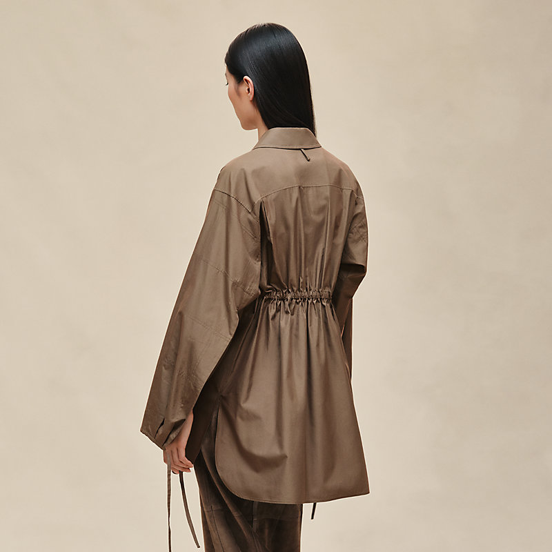 Drawstring shirt