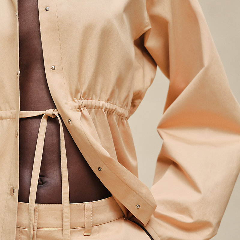 Drawstring shirt