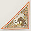 Dreieckstuch Jungle Love, Ansicht: Flache Ansicht, flat, Ansicht 2 von 4
