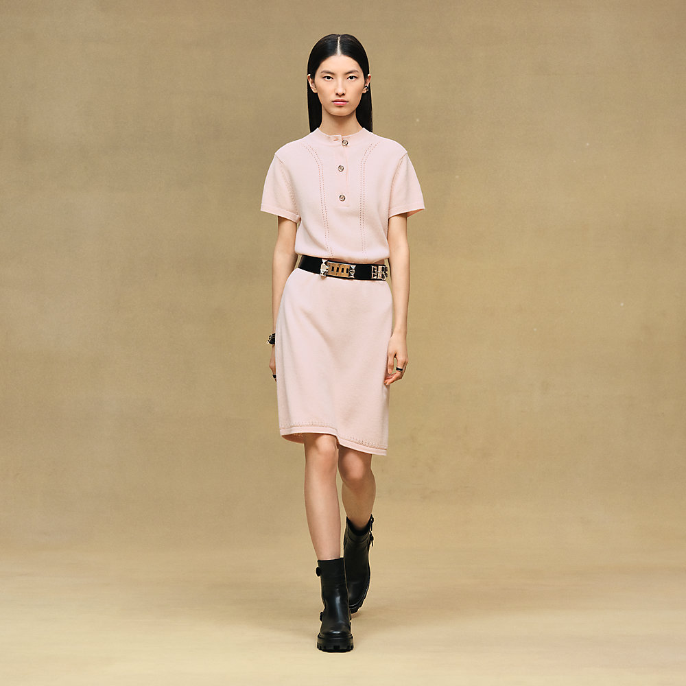 HERMES 26S SHORT SLEEVED DRESS 527 main image 0