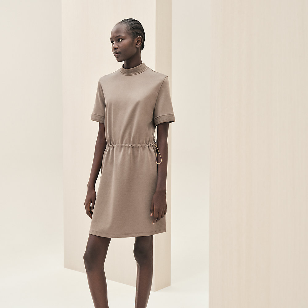 Dress with drawstrings | Hermès UK