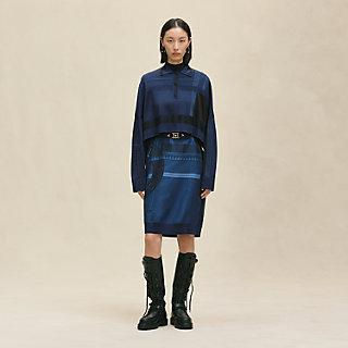 HERMES クリケティス　ニット　38 HERMES(エルメス) ニットTシャツ3E2603D1 3E2603D1 ライトグリーン